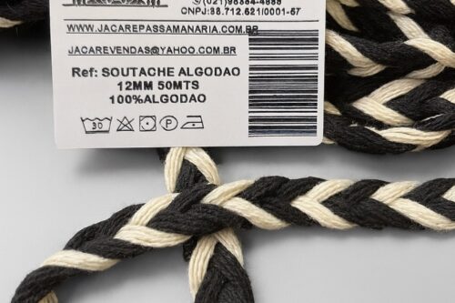 SOUTACHE ALGODAO 12MM